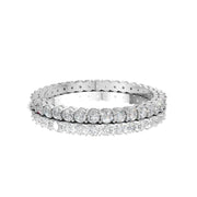 1.00 Carat Round Cut Diamond Ring in 14K Gold – D–E Color, VS1–VVS2 Clarity