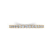 1.00 Carat Round Cut Diamond Ring in 14K Gold – D–E Color, VS1–VVS2 Clarity