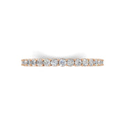 1.00 Carat Round Cut Diamond Ring in 14K Gold – D–E Color, VS1–VVS2 Clarity