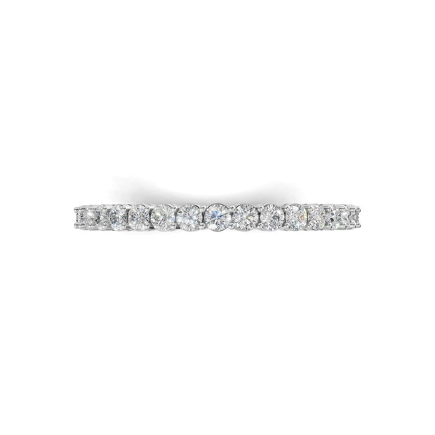 1.00 Carat Round Cut Diamond Ring in 14K Gold – D–E Color, VS1–VVS2 Clarity