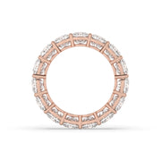 Round Lab-Grown Diamond Shared Prong Eternity Band - 10ct