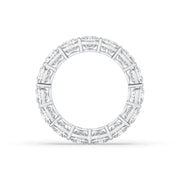 Round Lab-Grown Diamond Shared Prong Eternity Band - 10ct