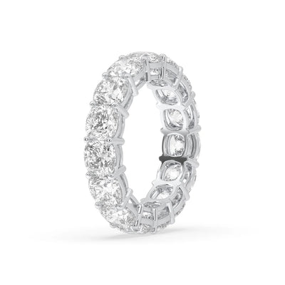 Round Lab-Grown Diamond Shared Prong Eternity Band - 10ct