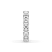 Round Lab-Grown Diamond Shared Prong Eternity Band - 10ct