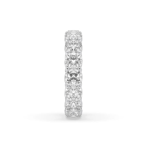 Round Lab-Grown Diamond Shared Prong Eternity Band - 10ct
