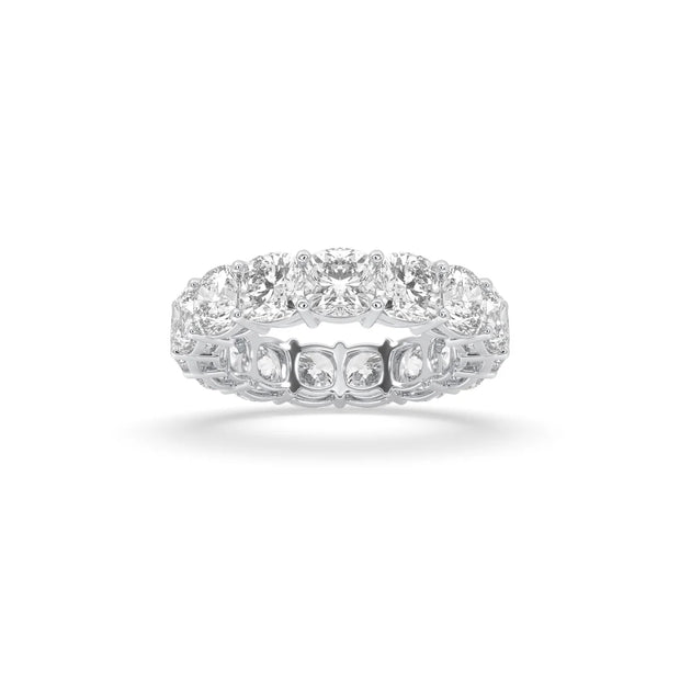 Round Lab-Grown Diamond Shared Prong Eternity Band - 10ct