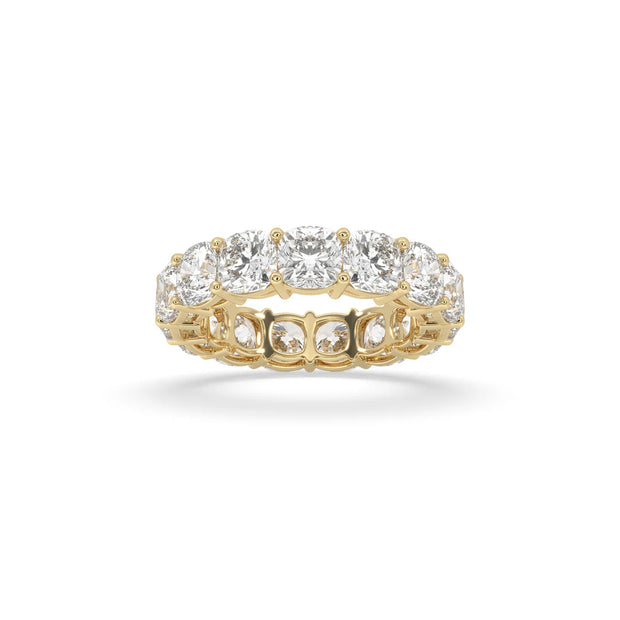Round Lab-Grown Diamond Shared Prong Eternity Band - 10ct