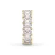 Emerald Eternity Diamond Ring - 6ct