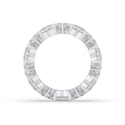 Alternating Heart Lab-Grown Diamond Eternity Band - 5ct