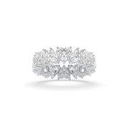 Alternating Heart Lab-Grown Diamond Eternity Band - 5ct