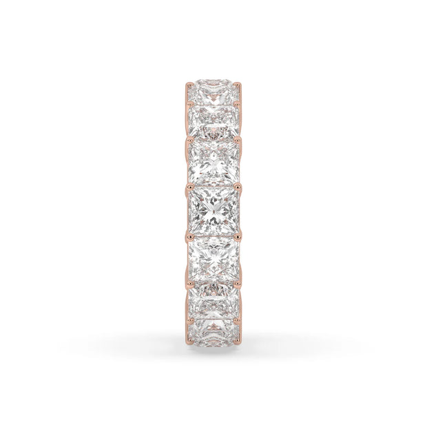 Princess Cut Diamond Eternity Ring - 7ct
