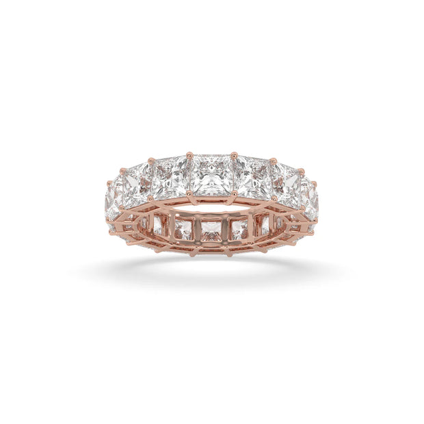 Princess Cut Diamond Eternity Ring - 7ct