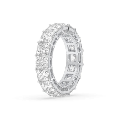 Princess Cut Diamond Eternity Ring - 7ct