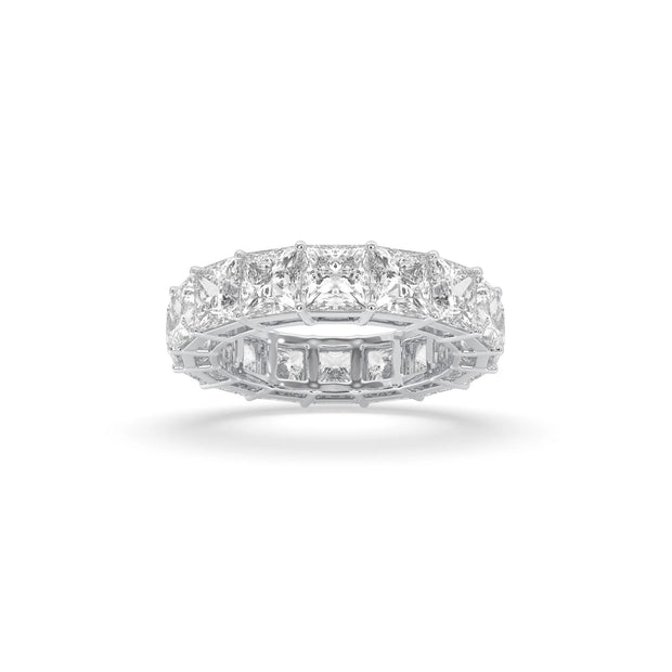 Princess Cut Diamond Eternity Ring - 7ct