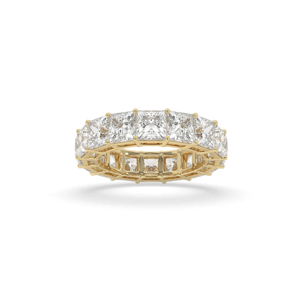 Princess Cut Diamond Eternity Ring - 7ct
