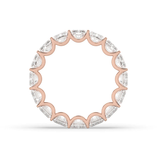 Radiant Lab-Grown Diamond Eternity Band - 10ct