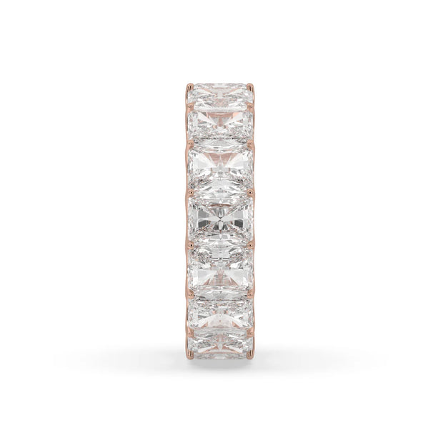 Radiant Lab-Grown Diamond Eternity Band - 10ct