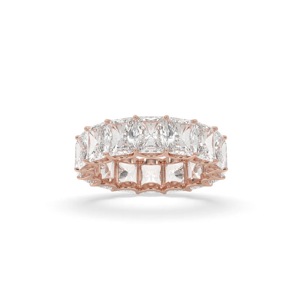Radiant Lab-Grown Diamond Eternity Band - 10ct