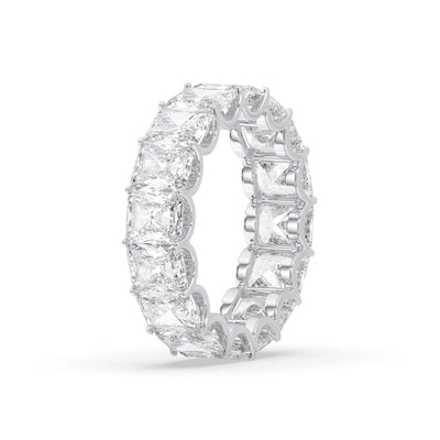 Radiant U-Prong Eternity Band - 6ct