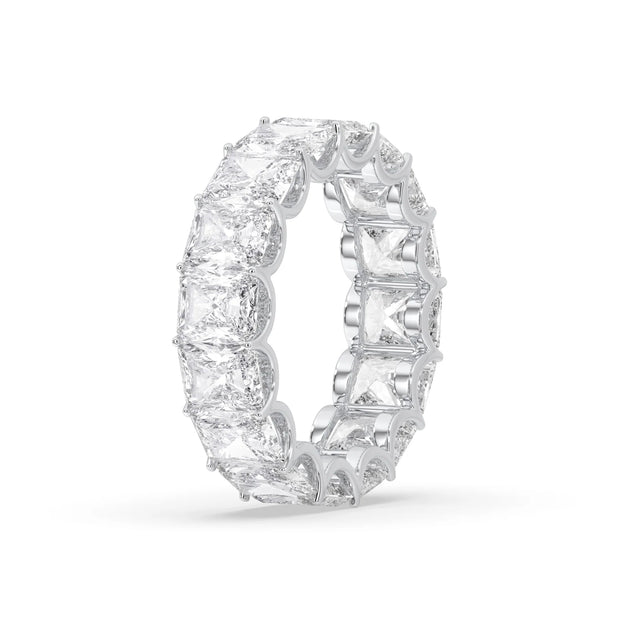 Radiant U-Prong Eternity Band - 6ct