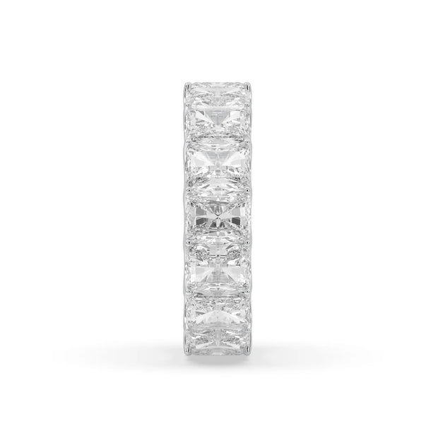 Radiant U-Prong Eternity Band - 6ct