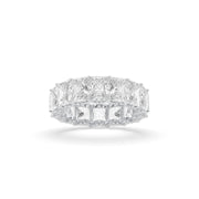 Radiant U-Prong Eternity Band - 6ct