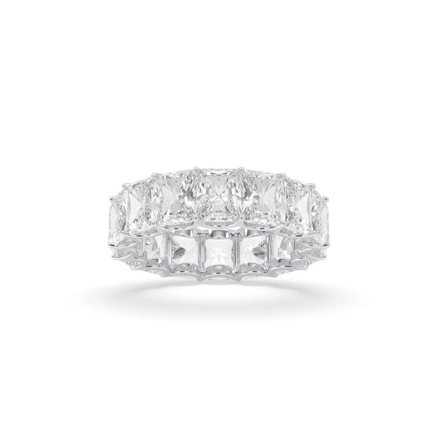 Radiant U-Prong Eternity Band - 6ct