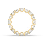 Radiant Lab-Grown Diamond Eternity Band - 10ct