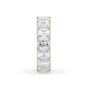 Radiant U-Prong Eternity Band - 6ct