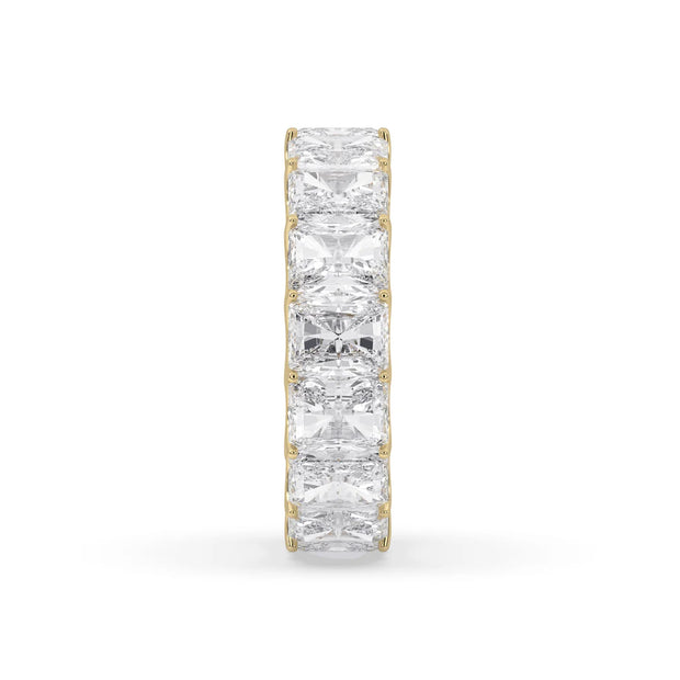 Radiant U-Prong Eternity Band - 6ct