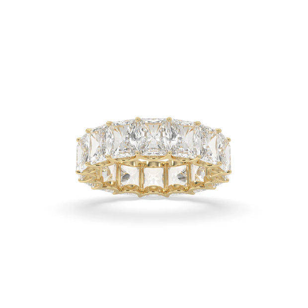 Radiant Lab-Grown Diamond Eternity Band - 10ct