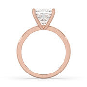 5ct Lab Grown Cushion Engagement Ring