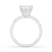 5ct Lab Grown Cushion Engagement Ring