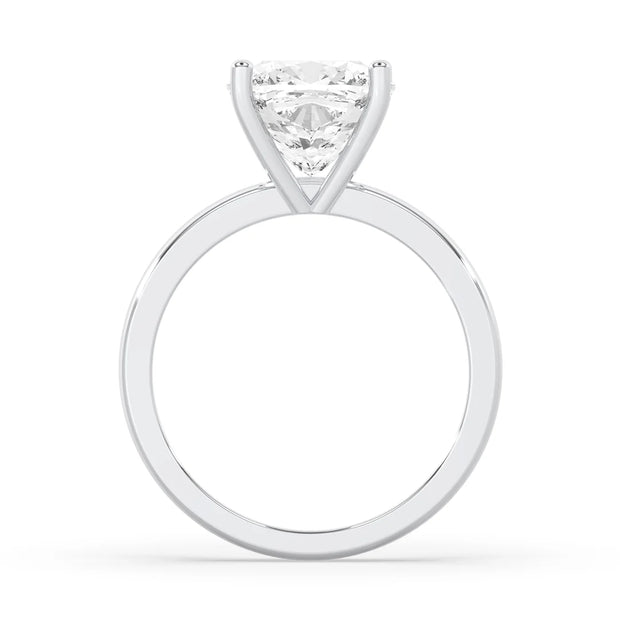 5ct Lab Grown Cushion Engagement Ring