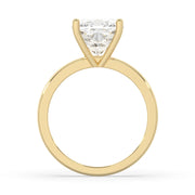 5ct Lab Grown Cushion Engagement Ring