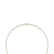 35ct High Jewelry Drop Necklace with 3ct Fancy Yellow Lab Grown Diamond