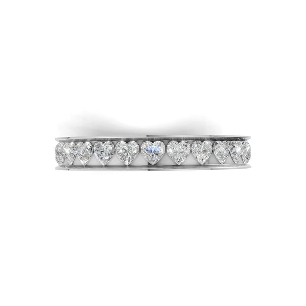 True Heart – 1.00 Carat Heart-Shaped Diamond Ring in 14K Gold Lab Created