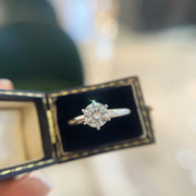 Luxe Brilliance 3.9 Ct Round Lab Diamond Solitaire D-E VS1-VVS2 14K White Gold