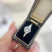 Luxe Brilliance 3.9 Ct Round Lab Diamond Solitaire D-E VS1-VVS2 14K White Gold