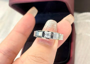 Modern 0.20 CTW Lab Grown Diamond Men’s Band 14K White Gold