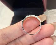 Modern 0.20 CTW Lab Grown Diamond Men’s Band 14K White Gold