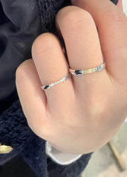 ‘Mutual Joy’ Lab Grown Diamond Couple Rings 0.15 CTW 14K White Gold D E VVS2