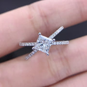 14K White Gold 1.0 CTW Lab-Grown Diamond Ring – E Color VS1