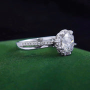 Timeless 3 Carat Round Brilliant Diamond Ring – D-E Color, VS1-VVS2 Clarity