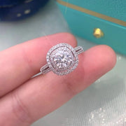 Timeless Luxury – 1.48 CTW Lab-Grown Diamond Ring in 14K White Gold
