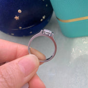 Statement 1.00 CT Lab-Grown Diamond Men’s Ring – D–E, VS1–VVS2, 14K White Gold