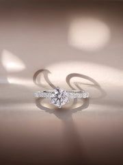 Brilliance Fusion Round & Marquise Diamond Ring – 2.9 CT Lab-Grown