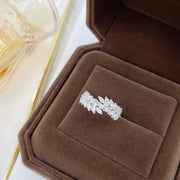 Lab-Grown Marquise Diamond Ring 0.89 CTW 14K White Gold