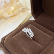 Lab-Grown Marquise Diamond Ring 0.89 CTW 14K White Gold